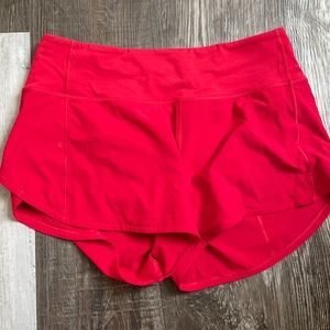 Lululemon Speed Up Short (4inch Updated Fit) Sz 6